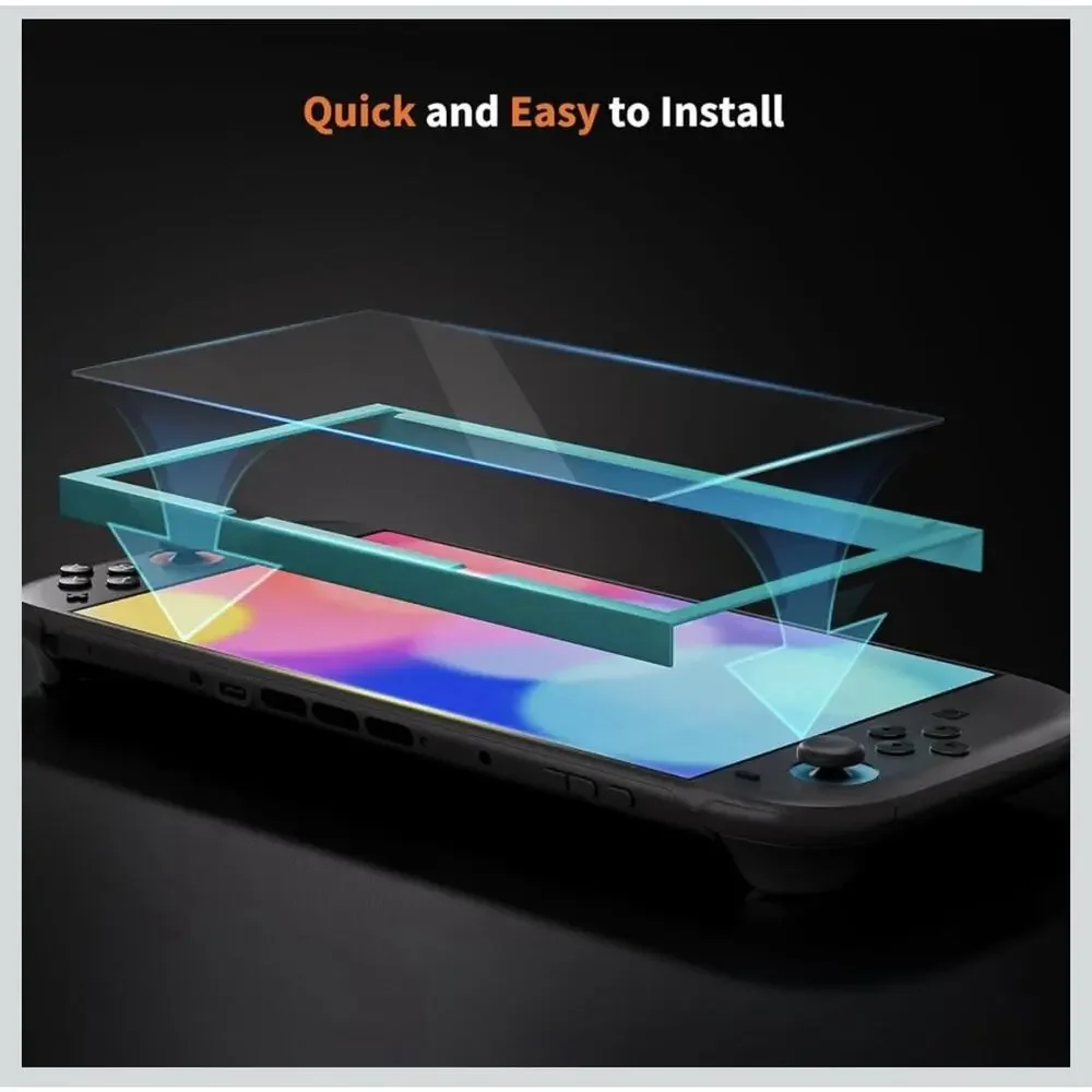 Screen Protector - Nintendo Switch 2 Ultra HD Tempered Glass Alignment Frame 2Pk